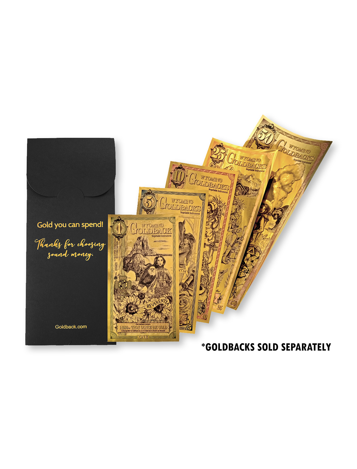 Goldback Gift Envelope