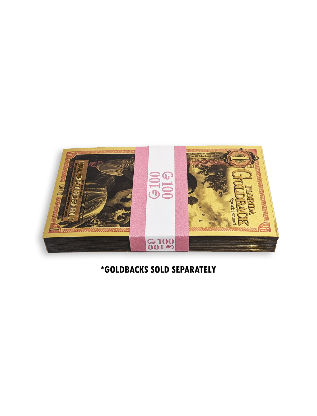 100 Goldbacks Band / Strap