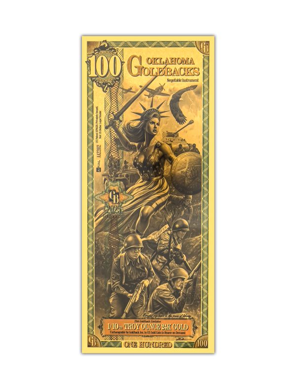 100 Oklahoma Goldback