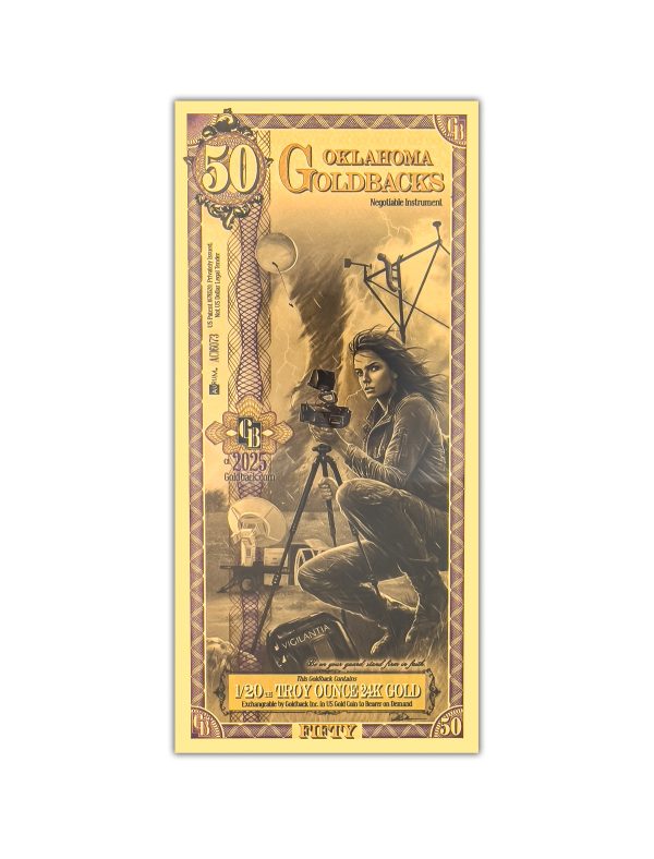 50 Oklahoma Goldback